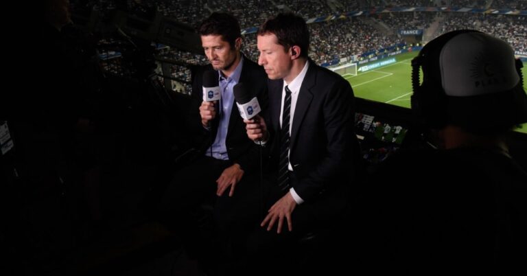 “Olive and Tom” in the middle of the Blues match on TF1!