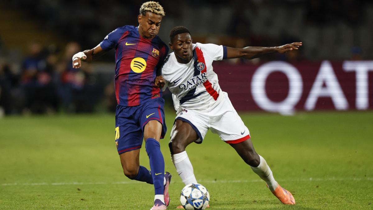 PSG: Nuno Mendes turned off the revenge of Lamine Yamal