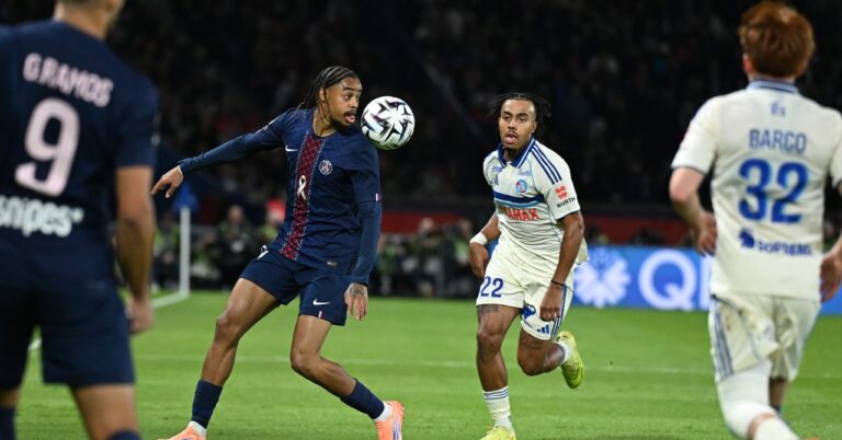 PSG and Strasbourg back to back after a shower of goals