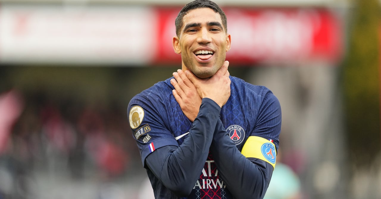 PSG: strong words from Achraf Hakimi on the African Ballon d’Or