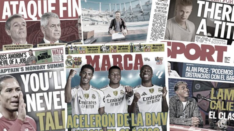 Spain is already launching the Clasico, Liverpool is targeting a €86m crack for this winter
