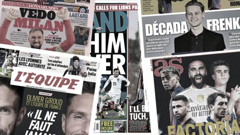 Spain launches a new battle between Barça and PSG, Manchester City wants to spend €75M for the new English sensation