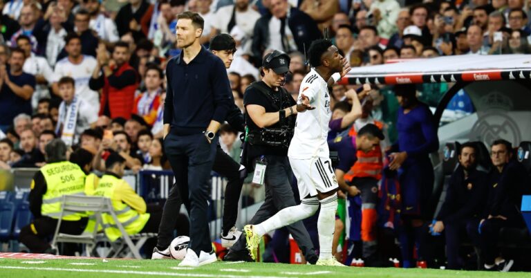 Vinicius Junior, the enormous pressure put on by Xabi Alonso