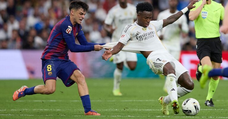 Vinicius provokes Pedri and insults Ferran Torres