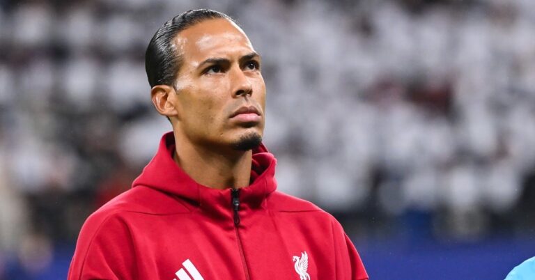 Virgil van Dijk, it's serious