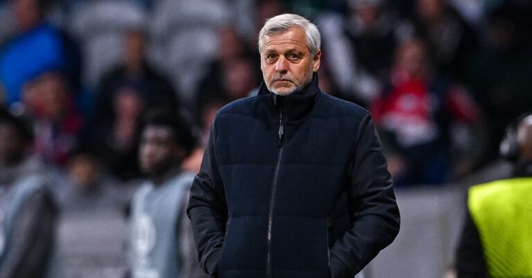 "We're going to put goals from him," Génésio announces the color for knight!