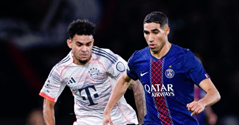 Achraf Hakimi, the first words of Luis Diaz
