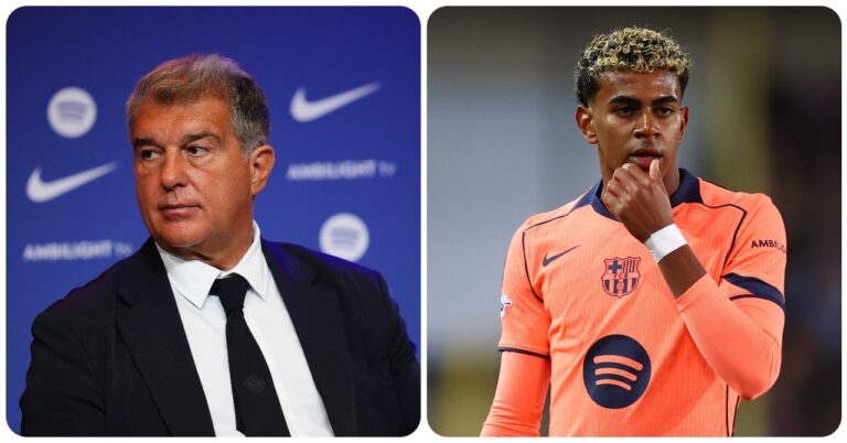 I would like them to…”, Laporta’s pressure on Spain for Yamal!