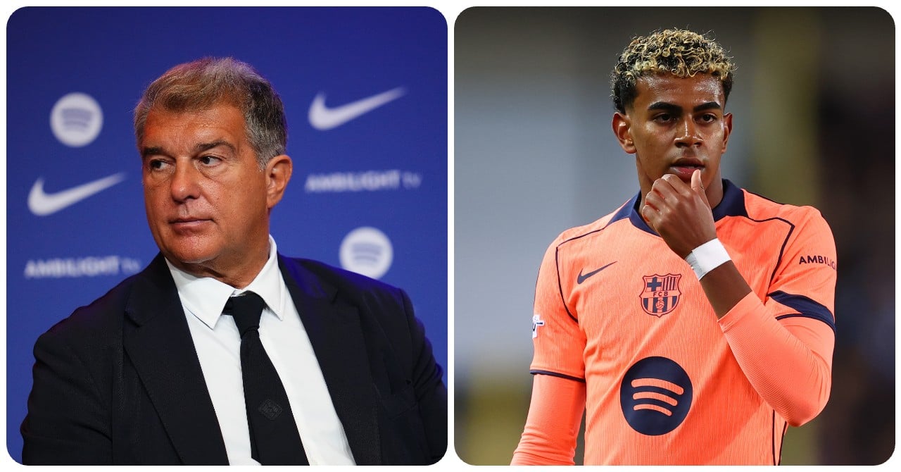 I would like them to…”, Laporta’s pressure on Spain for Yamal!