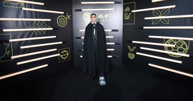 Hakimi, king of Africa: a historic coronation