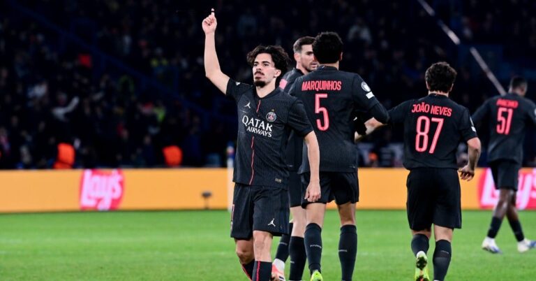A gala Vitinha offers victory to PSG!