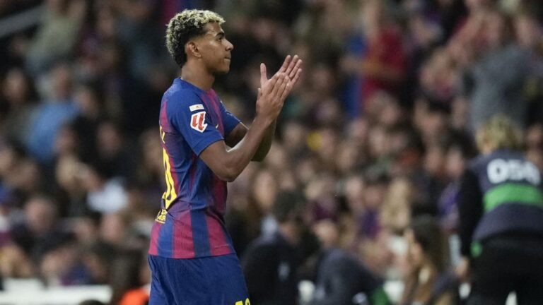 Barça: the majestic decisive pass from the outside of the left from Lamine Yamal