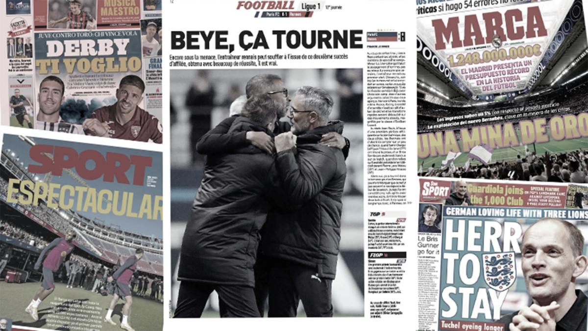 Barça's return to Camp Nou ignites Spain, Bellingham boils the English selection from within