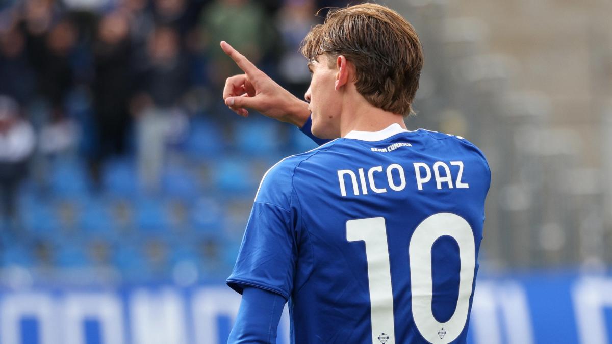 Como: Nico Paz looks back on his crazy action