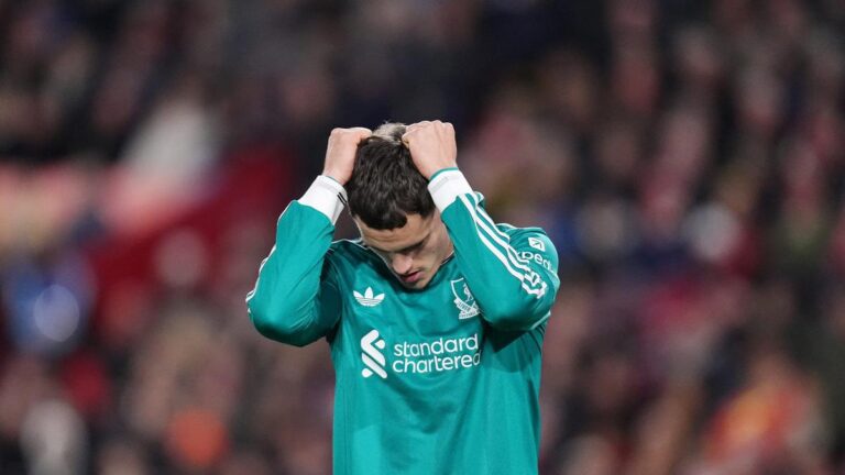 Liverpool: Florian Wirtz is losing his nerve!
