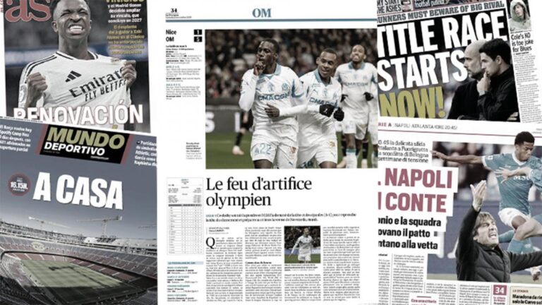 Mason Greenwood shocks France, the Catalan press is excited for the return of FC Barcelona to Camp Nou