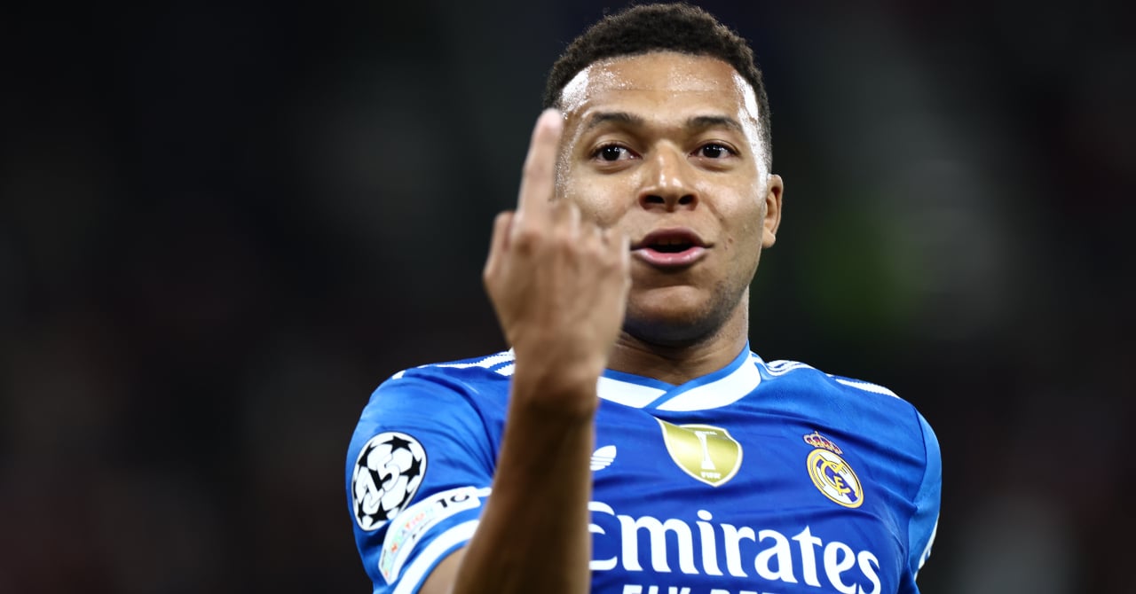 Mbappé's express hat-trick