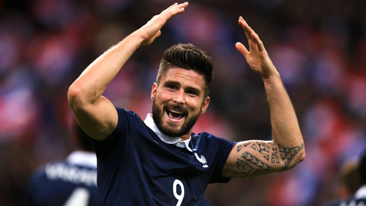 Olivier Giroud, the terrible shock