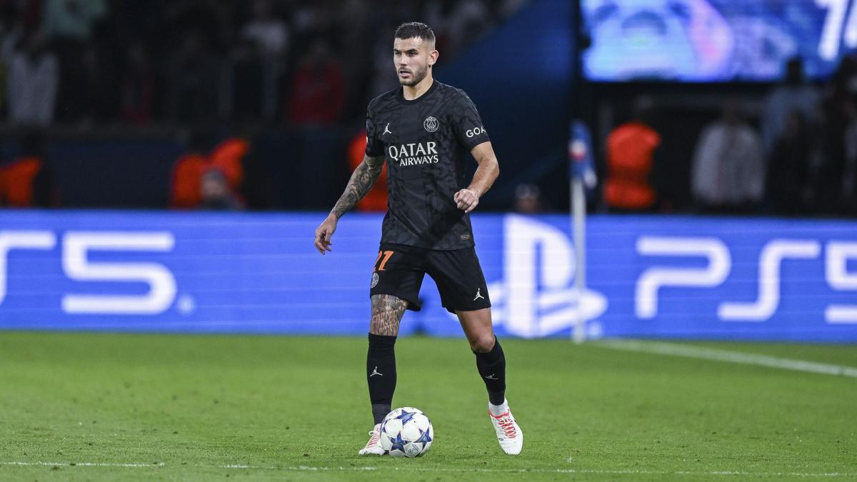 PSG: Luis Enrique did not like Lucas Hernandez's gesture