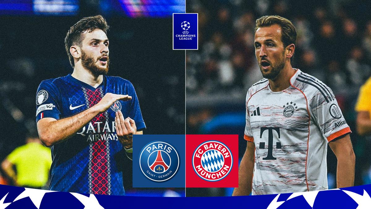 PSG – Bayern Munich: probable line-ups