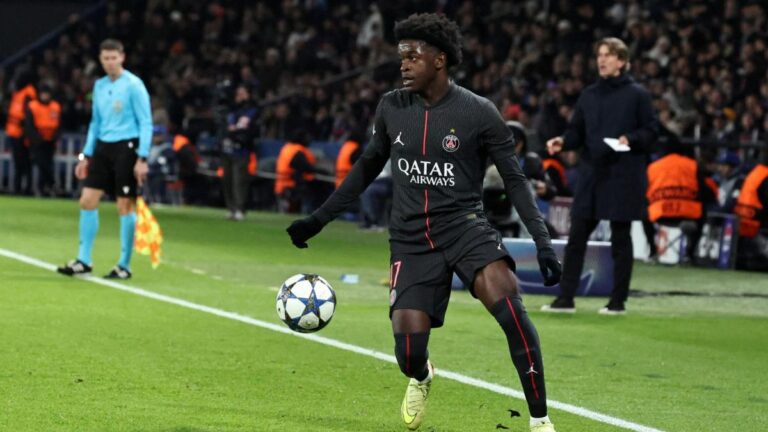 PSG – Tottenham: titi Quentin Ndjantou amazed everyone