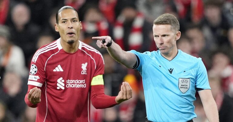 The terrible penalty conceded by Van Dijk (video)