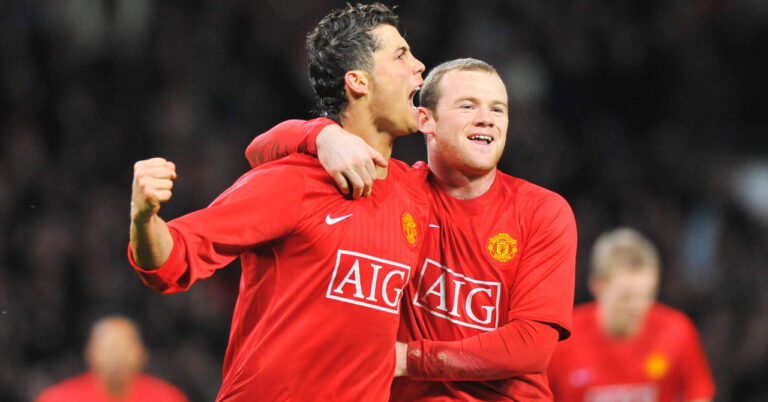 Wayne Rooney tackles Cristiano Ronaldo (again) nicely