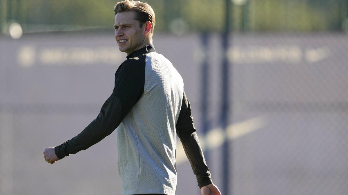 Barça: Frenkie de Jong forfeits for the clash against Atlético