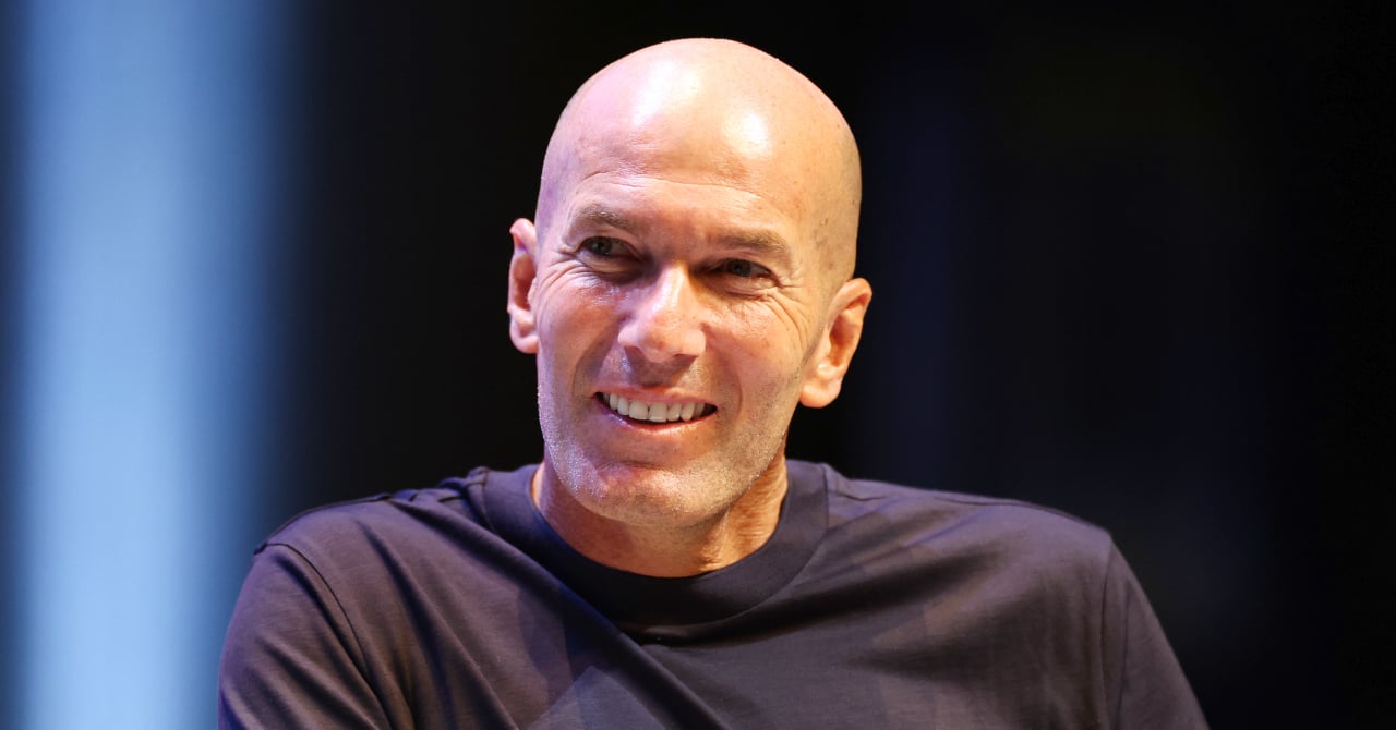 Barthez with Zidane!
