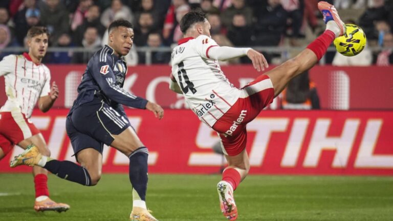 Liga: despite a goal from Mbappé, Real Madrid is hanging on to Girona