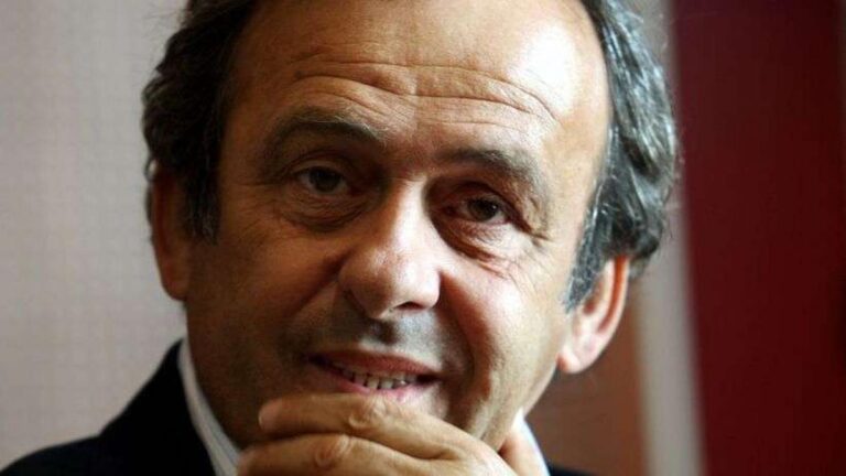 Michel Platini does not rule out a return to football