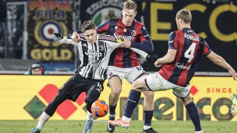 Serie A: Juventus wins in Bologna and remains in contact with the top 4