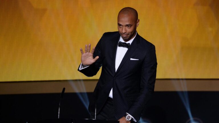 Thierry Henry pays a moving tribute to his children