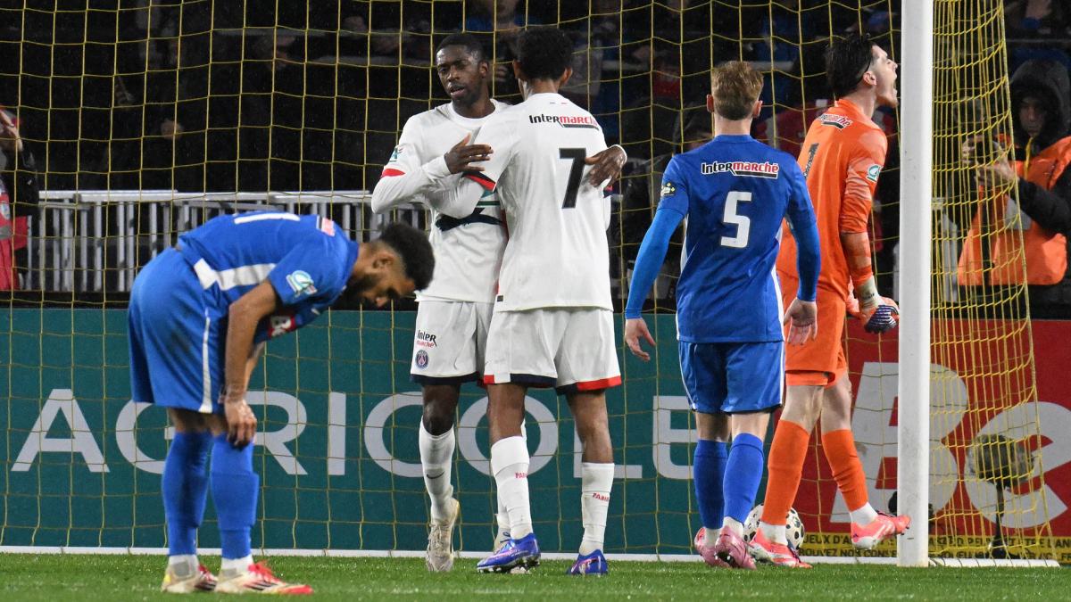 Coupe de France: PSG ends the year in style against Fontenay