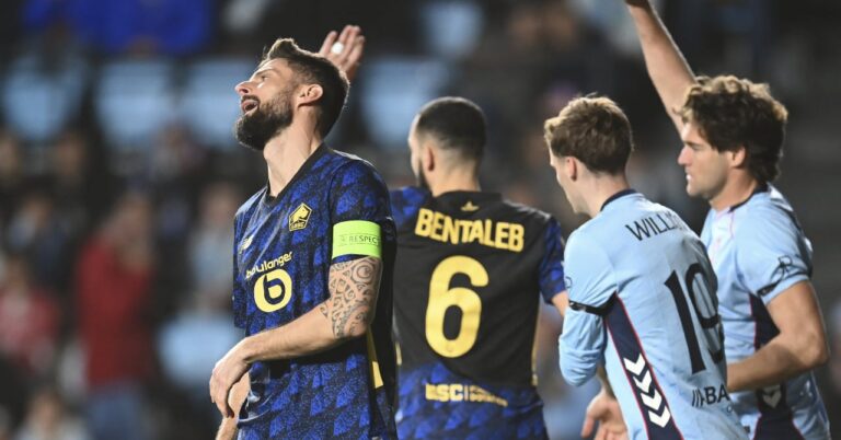 Lille falls again, Nice finally wins