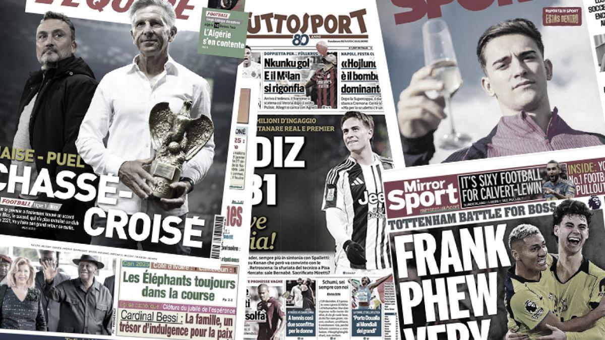 Luca Zidane impresses abroad, Italy turns its coat on Christopher Nkunku