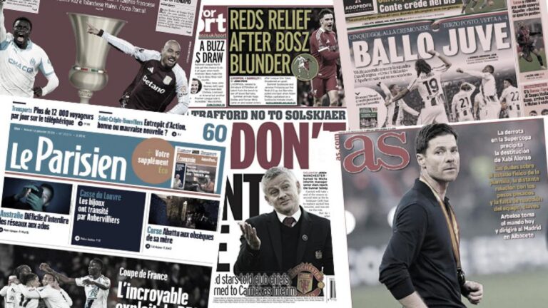 PSG's surprise elimination stuns the press, Real Madrid dreams of a Zidane-style destiny