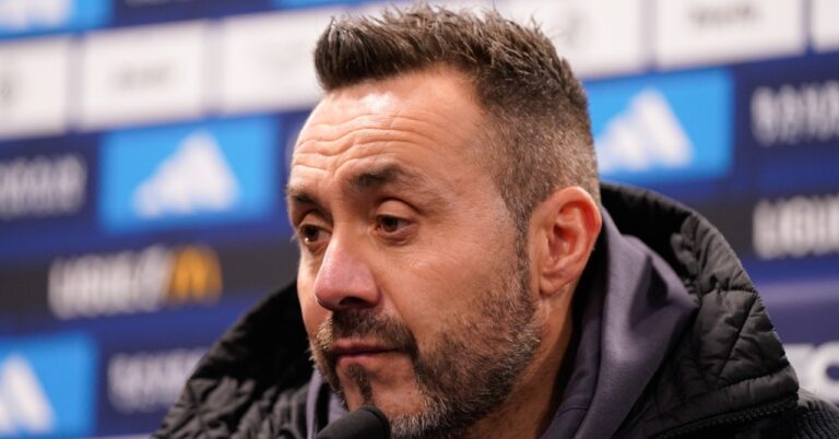 OM: De Zerbi asks for forgiveness after humiliation