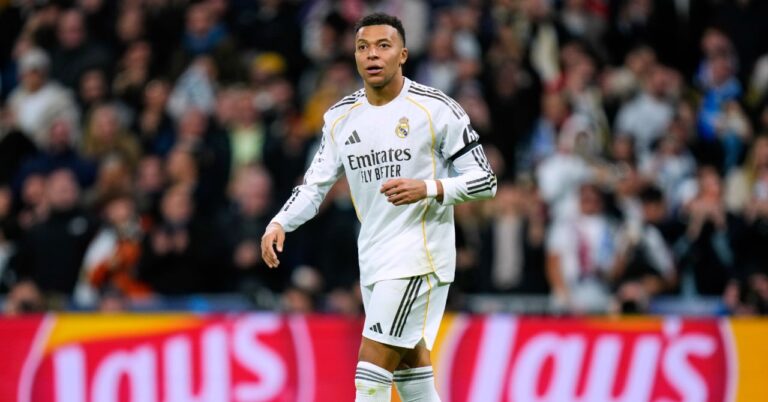 Kylian Mbappé, the very unflattering statistic with Real Madrid