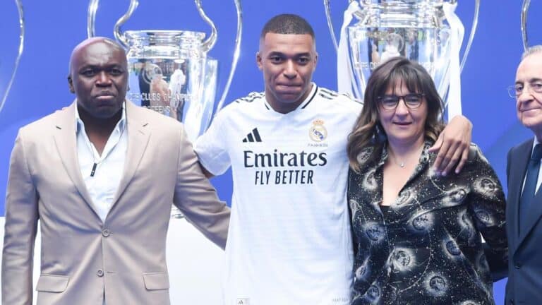 Kylian Mbappé's mother earns more money than 8 Real Madrid players