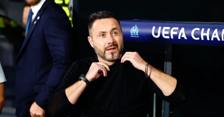 Roberto De Zerbi, this missed personal objective with OM