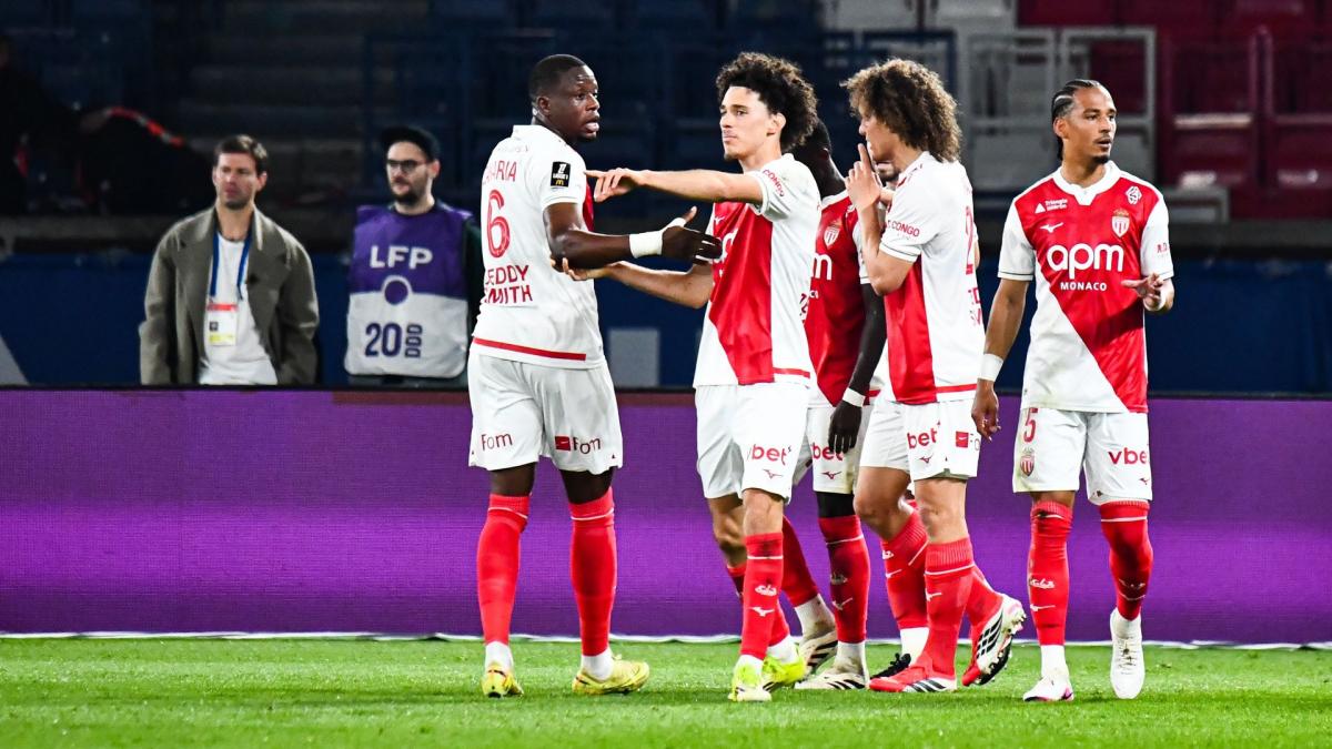 Monaco, French team: Maghnes Akliouche struck a big blow