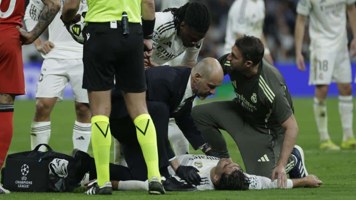 Real Madrid: Raul Asencio injured in the neck