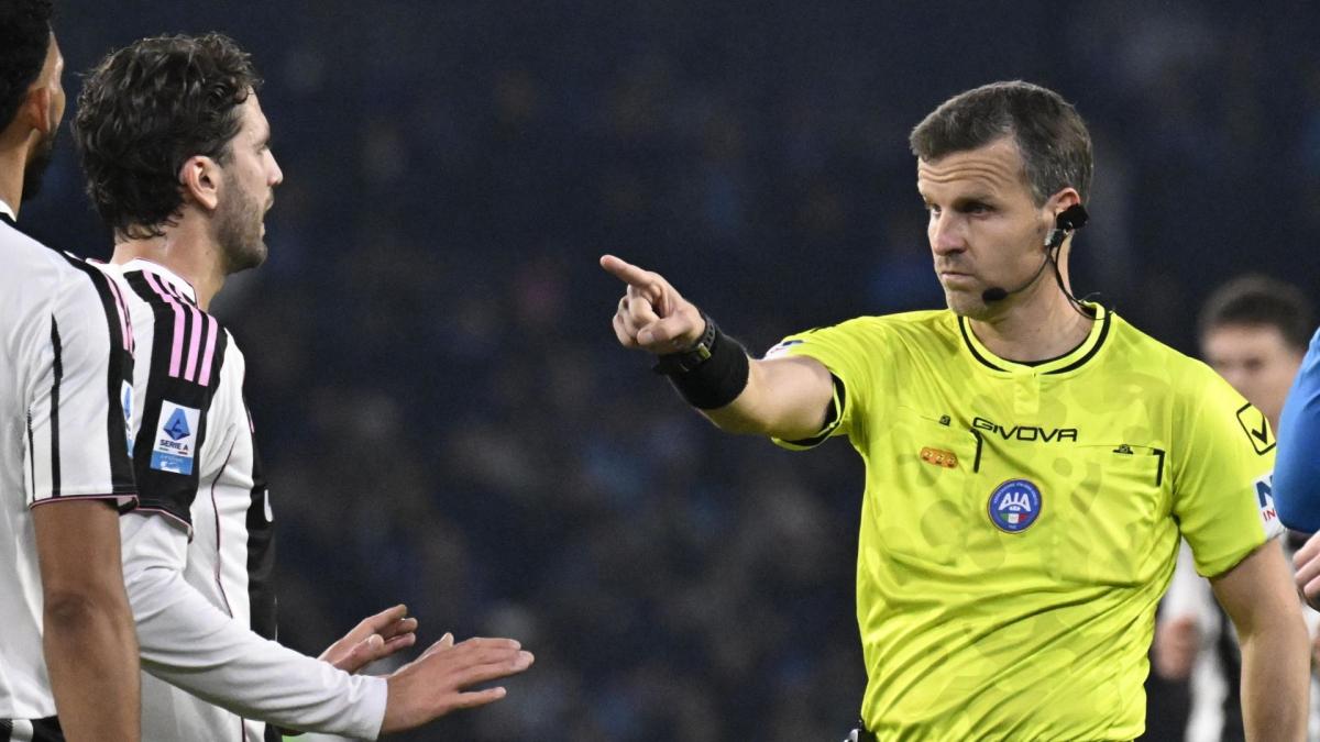 Referee of Inter – Juventus fiasco suspended for one month