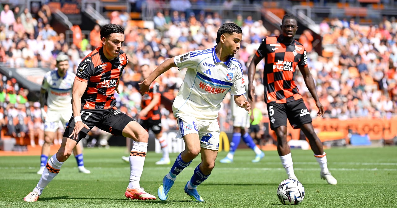 Strasbourg comes a long way to Lorient