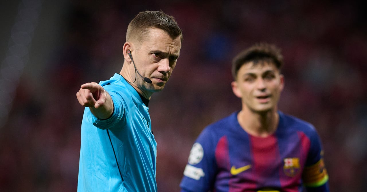 Clément Turpin, the sanction is confirmed after Atlético-Barça