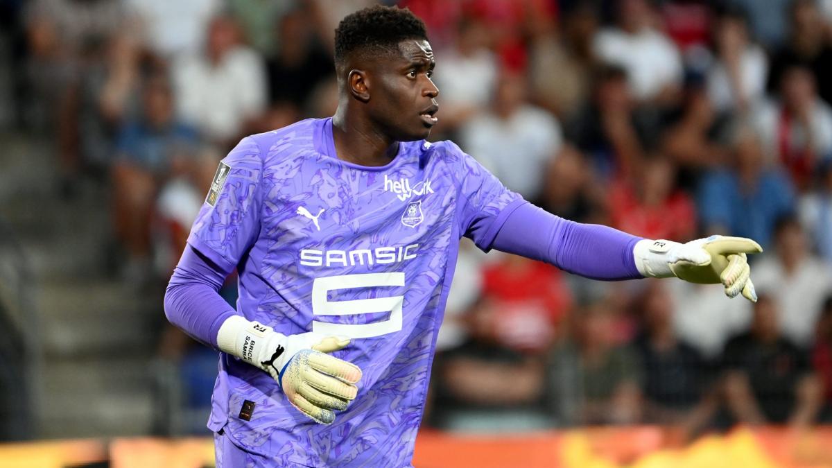 EdF: Brice Samba supports Lucas Chevalier