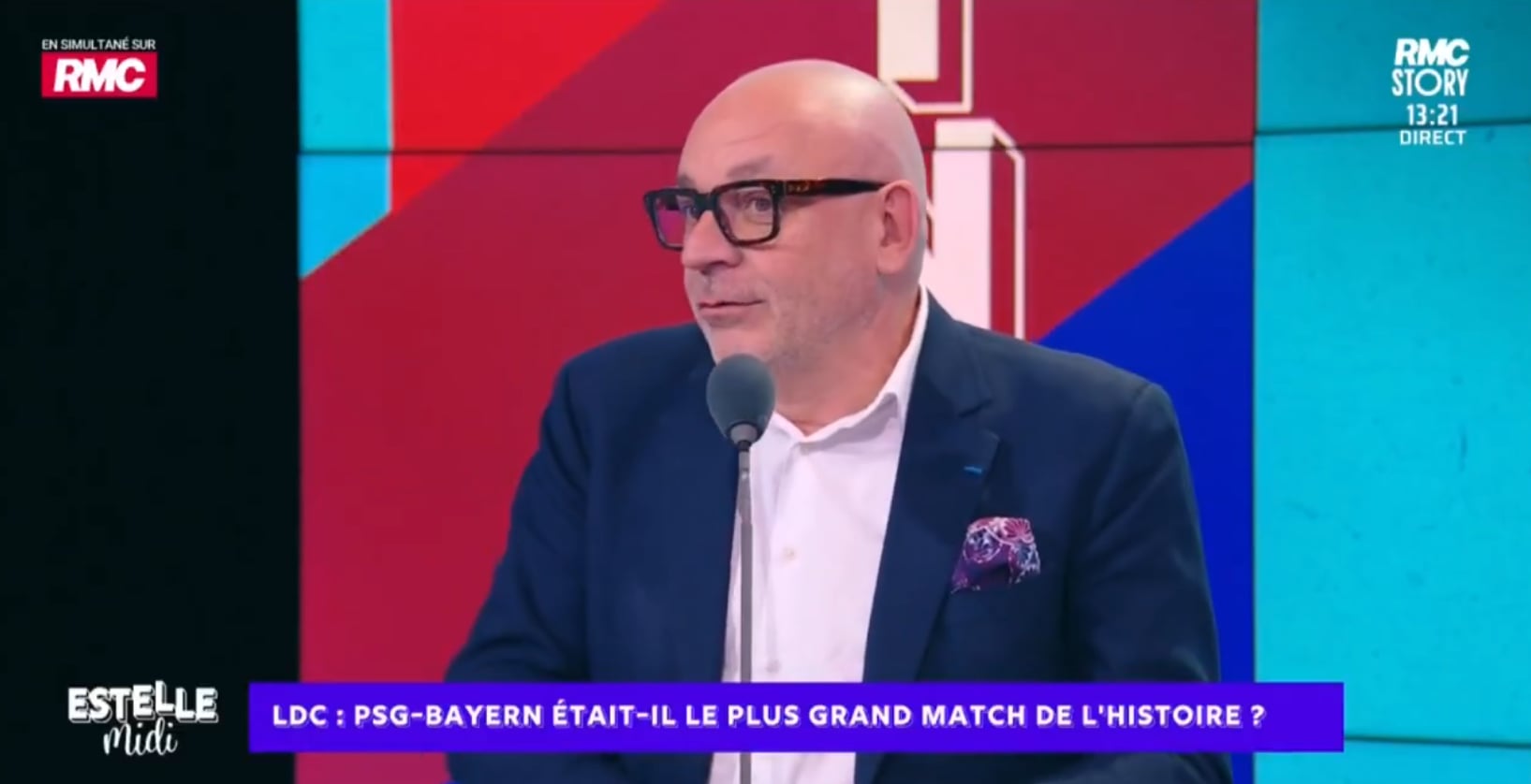 Fred Hermel, big ball live after PSG-Bayern