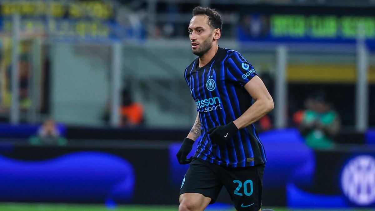 Inter Milan: Hakan Calhanoglu's incredible banger against AS Roma