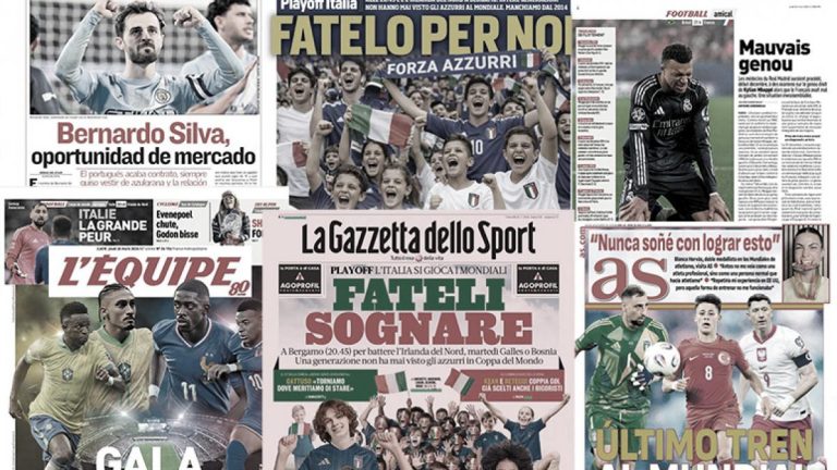 Italy fears yet another fiasco, the press salivates before the France-Brazil clash